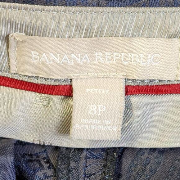 Banana Republic Symona petite cropped patterned pants - Picture 11 of 14